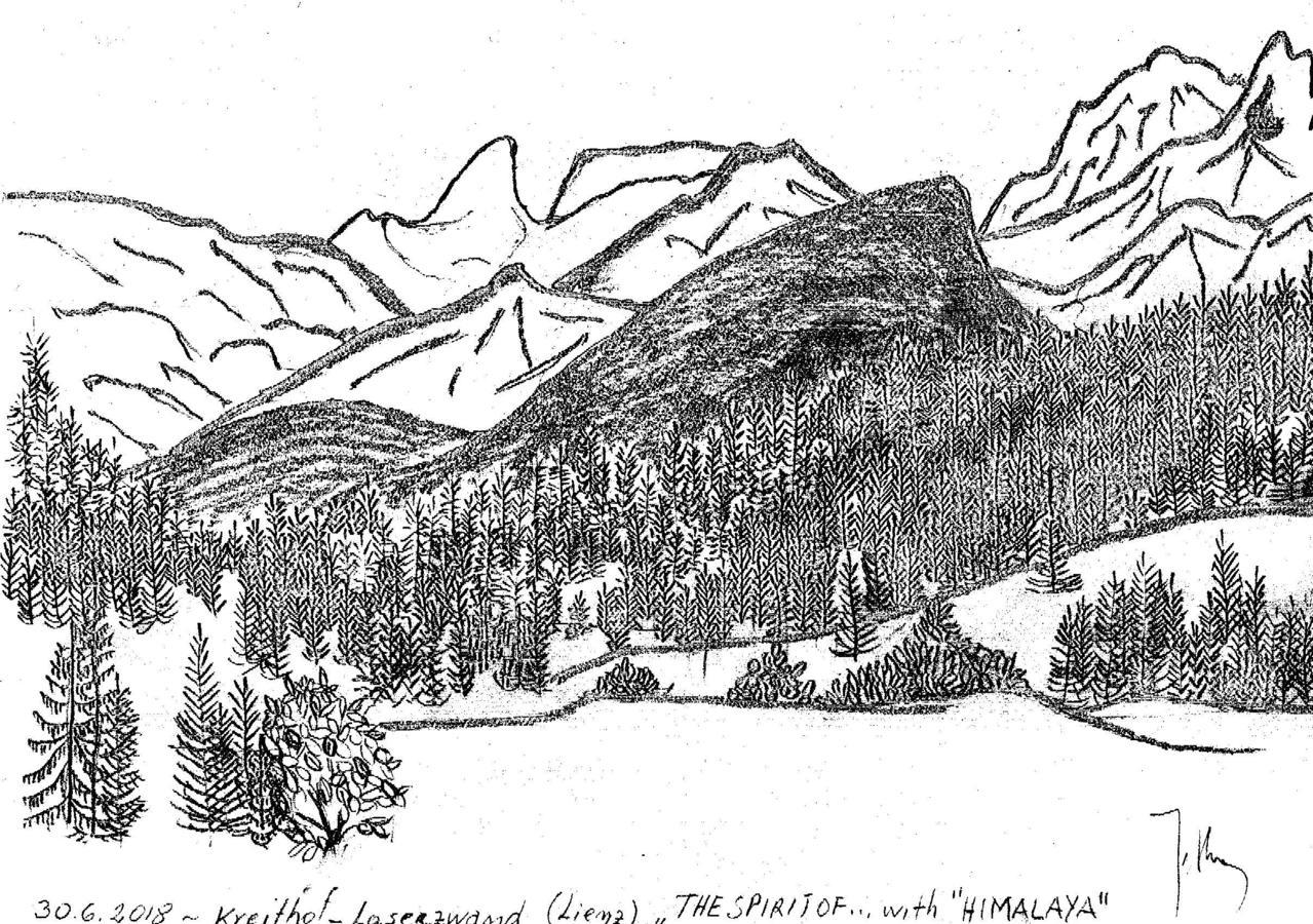 Landgasthof Kreithof Hotel Tristach Bagian luar foto